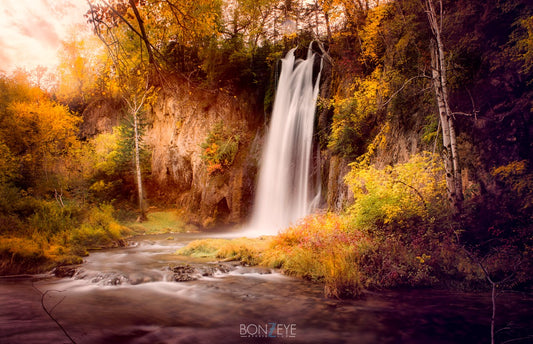 Spearfish Falls in Autumn